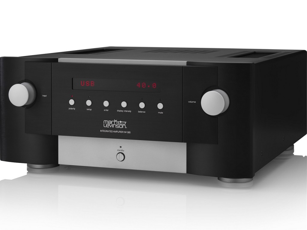The Mark Levinson No 585 integrated amp