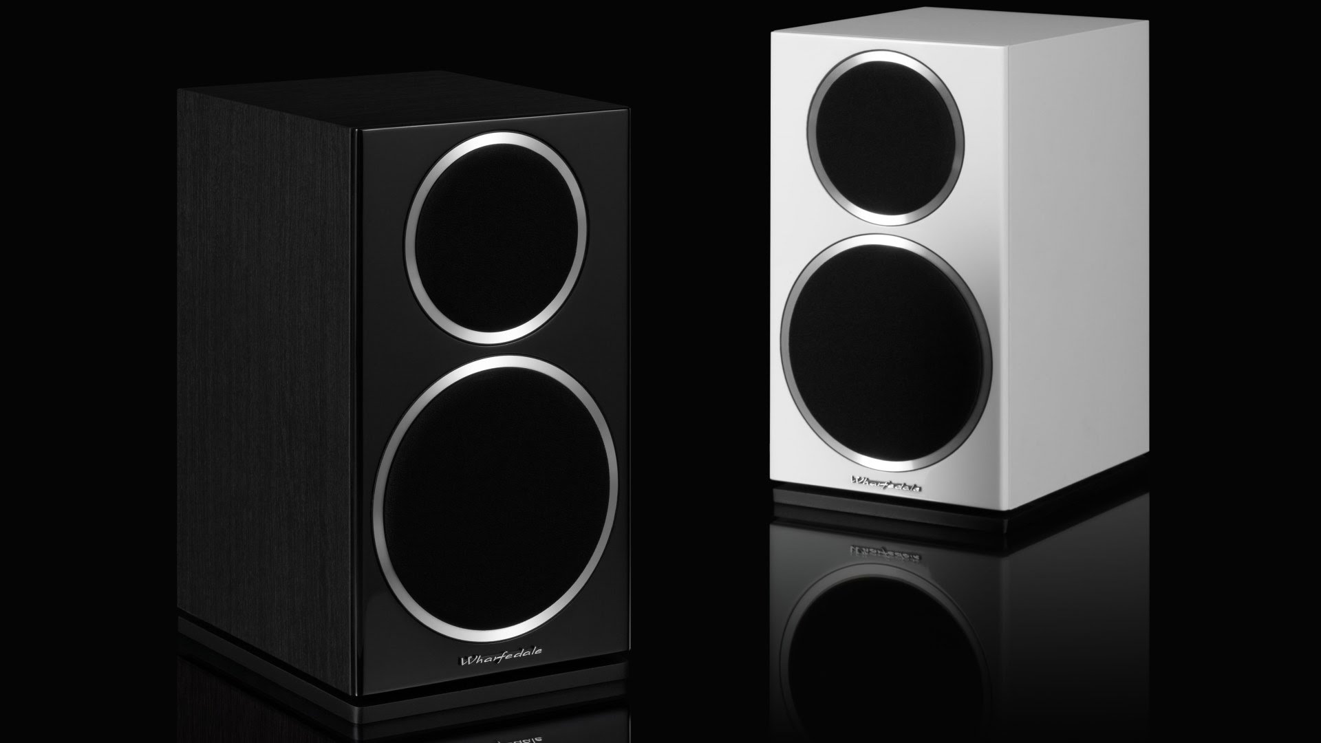 Wharfedale's Diamond 220 in the Hi-Fi staple black and decor friendly white vinyl finishes.