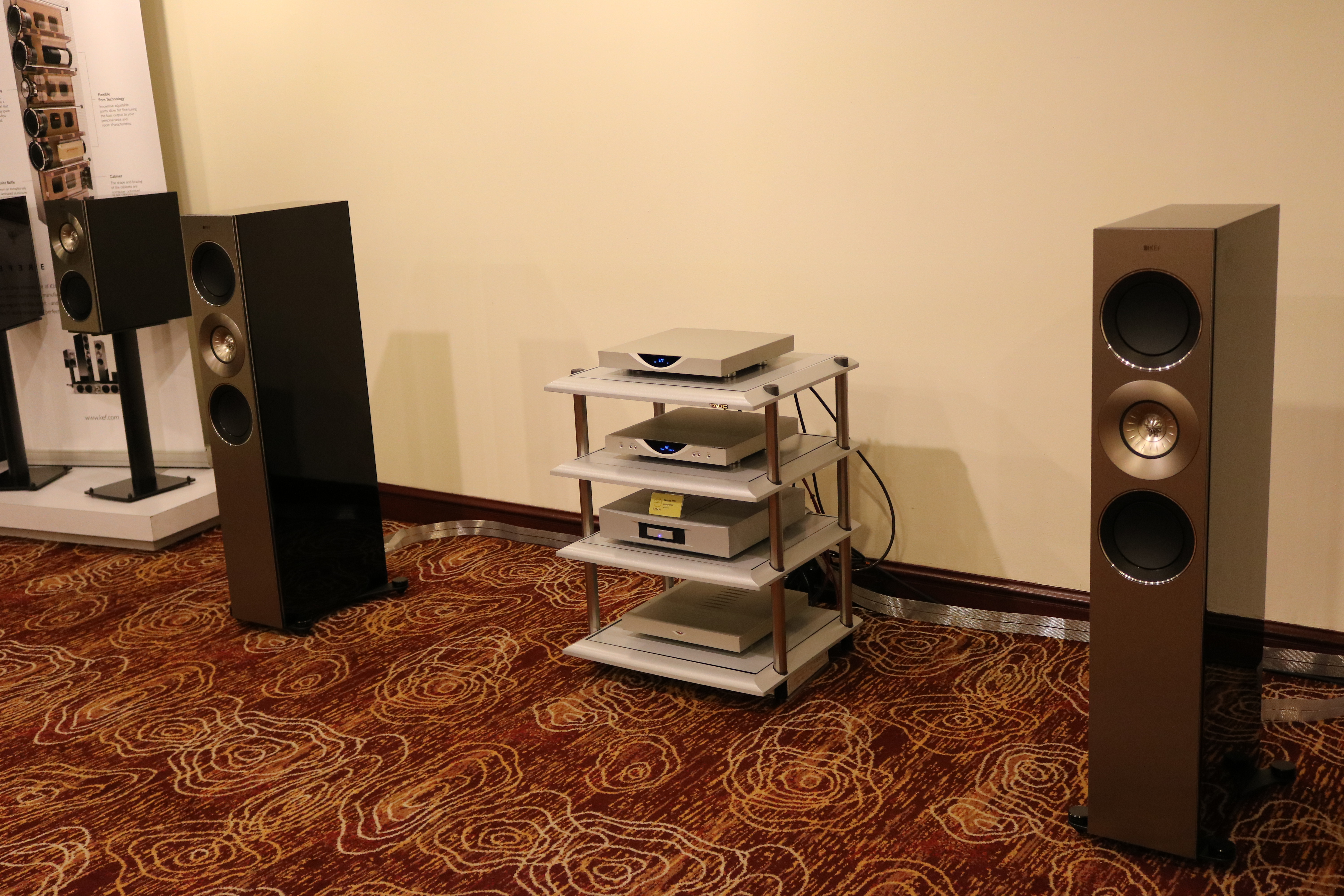 The KEF Reference series speakers were launched at the KLIAVS 2016.