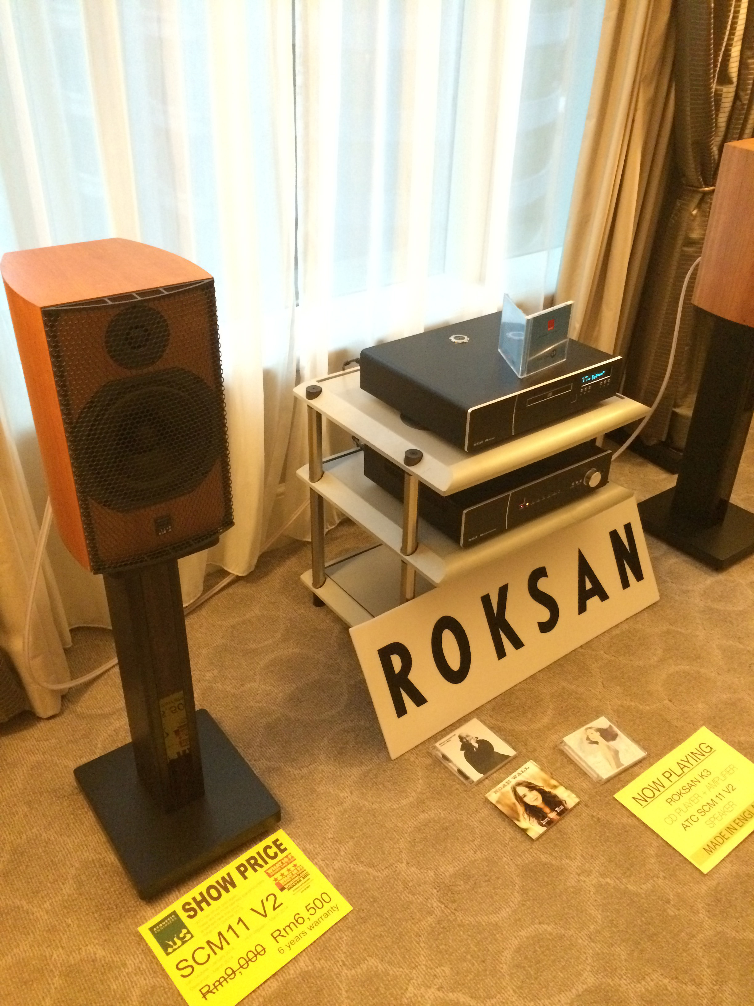 The simple yet stunning Roksan and ATC combo