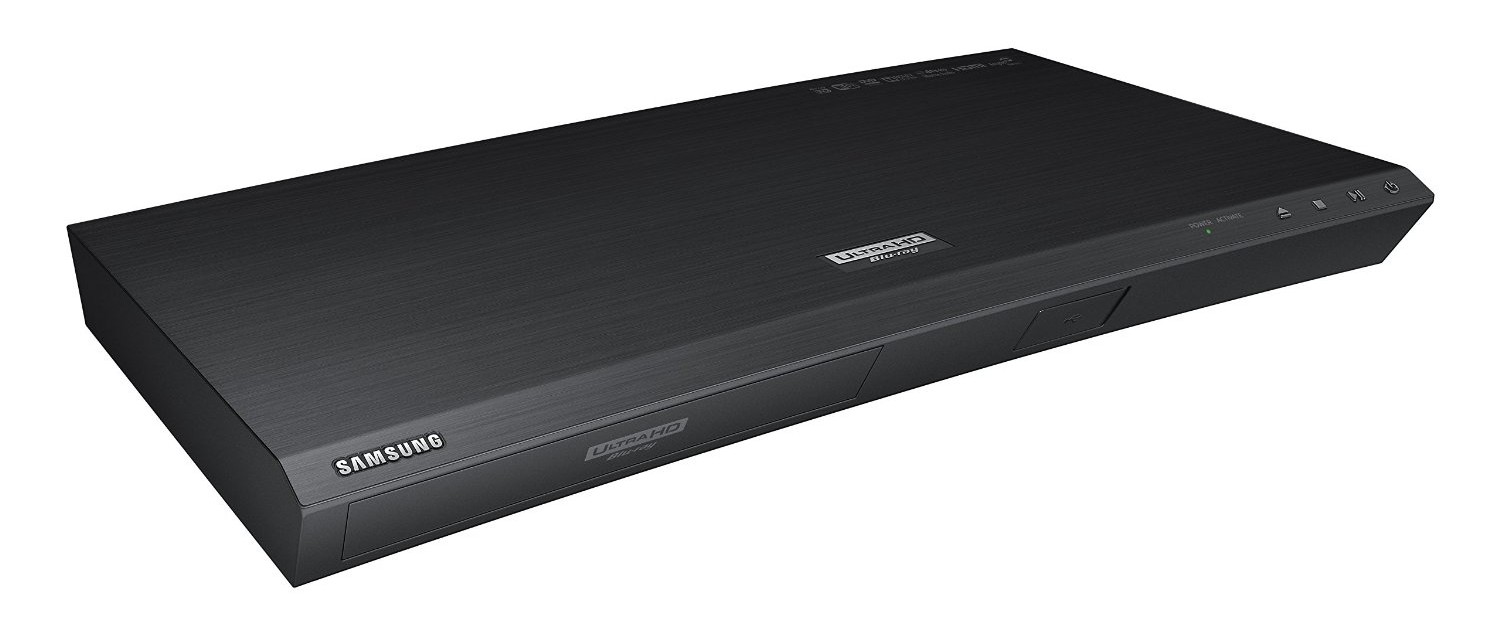 Samsung UBD K8500 UHD Blu-ray Disc player. Minimalist in looks, lots of performance packed features internally.
