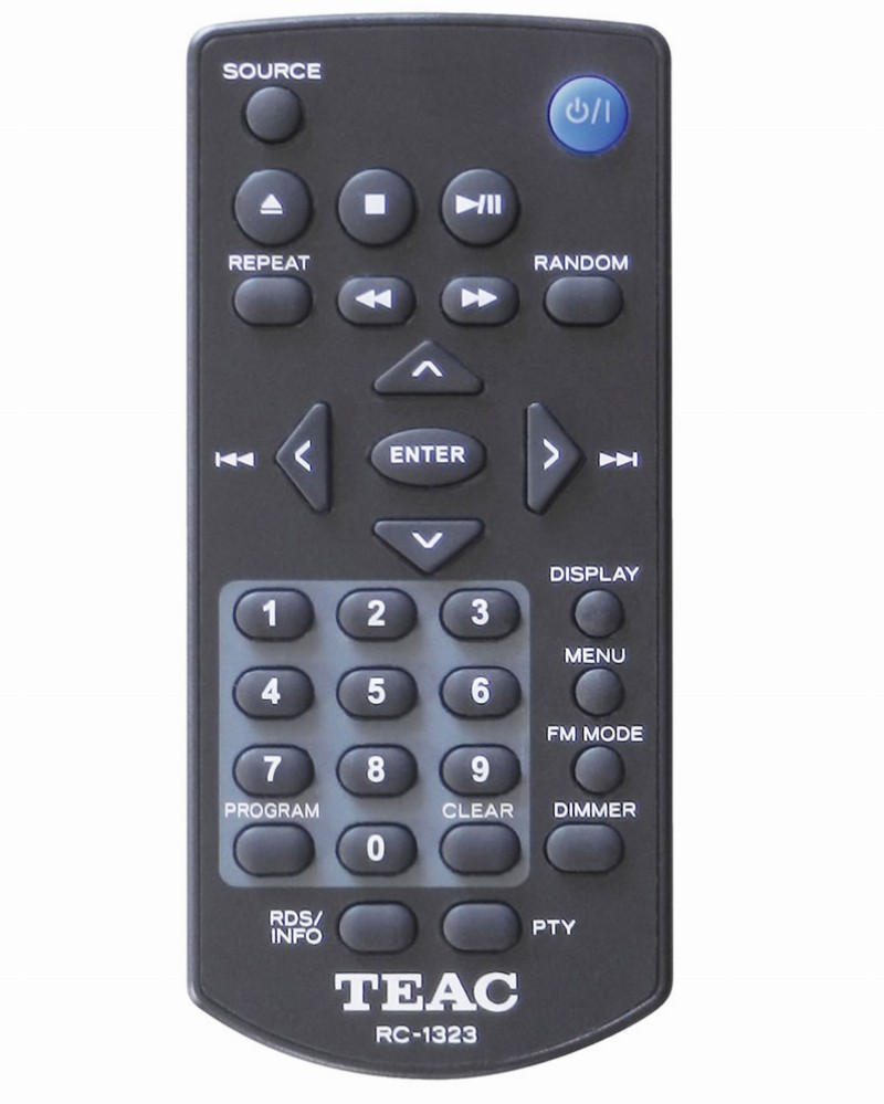 The rather cute and functional remote for the PD-301