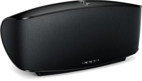 Oppo's Sonica Wi-Fi Speaker.  Solid design with superb sound