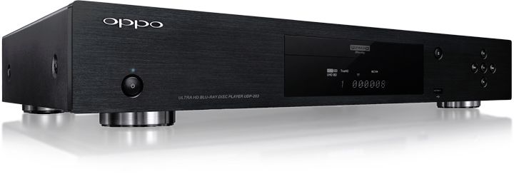 The Oppo UDP-203 4K Ultra HD Blu-ray Disc Player