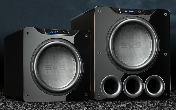 SVS’s new powerful subs the SB16 Ultra and the PB16 Ultra respectively
