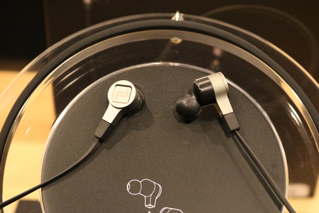 Motion One in-ear earphones.