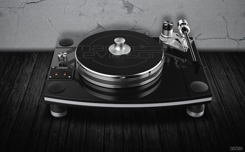 The Mark Levinson No. 515 turntable which is made by VPI.