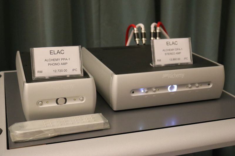 Elac's rebadged Audio Alchemy products have reached Malaysia.