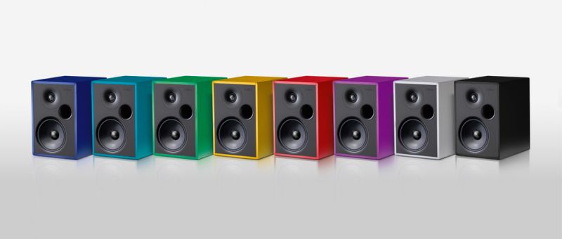 The Steinheim Alumine Two speakers come in a variety of colours.