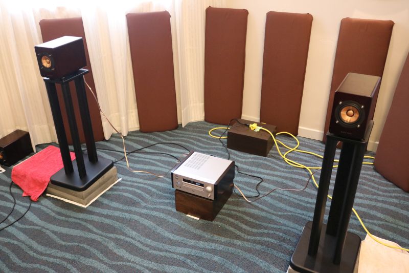 The JVC SX-WD9 VNT full-range speakers.