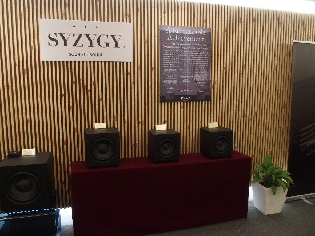 AV Designs now sells subwoofers from Syzygy.