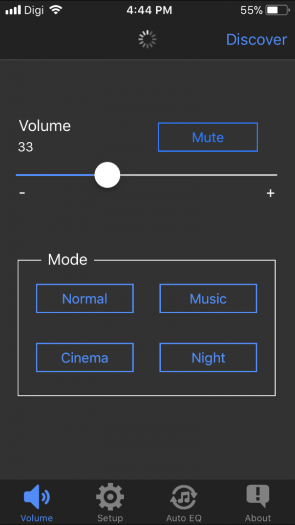 The Syzygy Sub app interface is easy to understand and only adds to the convenience when it comes to setup and operation