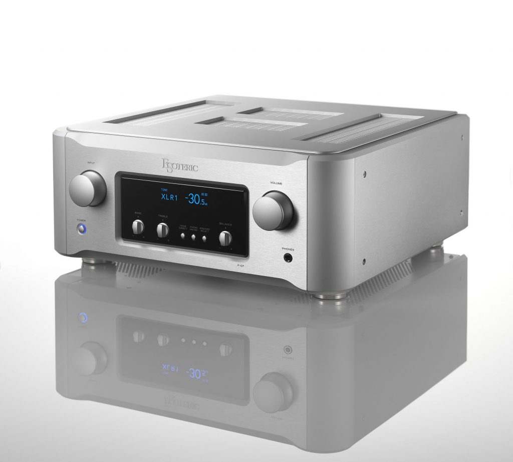 Esoteric's F-07 Integrated Amplifier. Built like a battleship