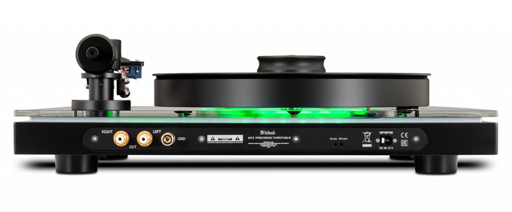 The McIntosh MT 2 allows you to swap the interconnect cables for a more personalised setup