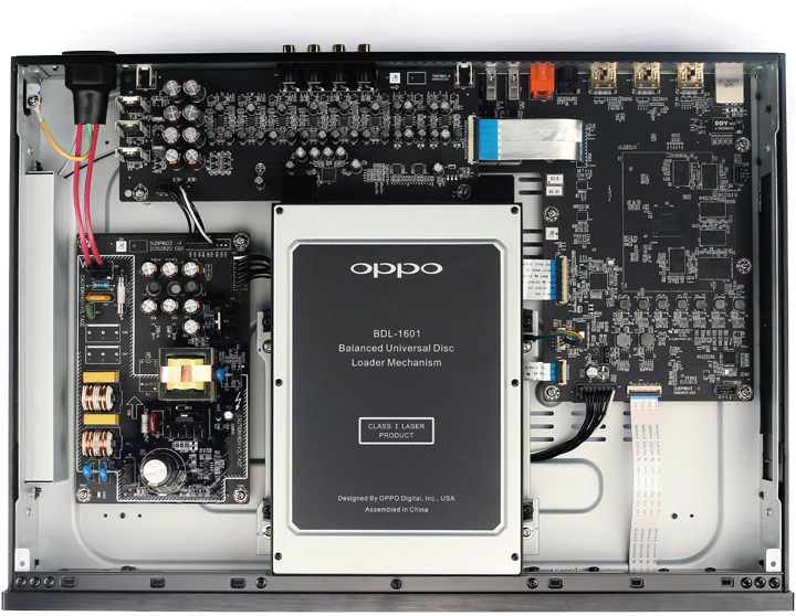 A look at the circuitry of the highly-acclaimed Oppo UDP-203 4K UHD Blu-ray player.