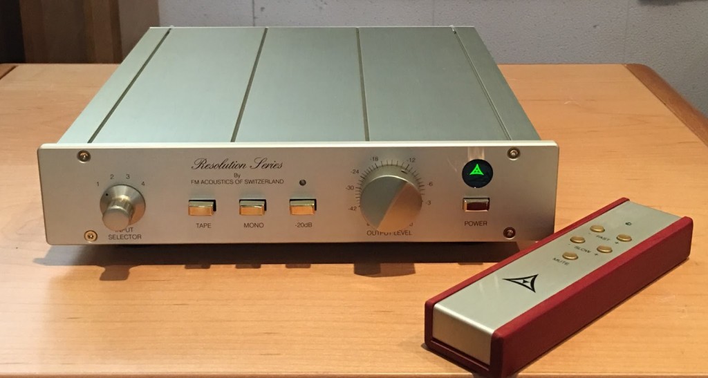 FM Acoustics 155 IIR preamp.