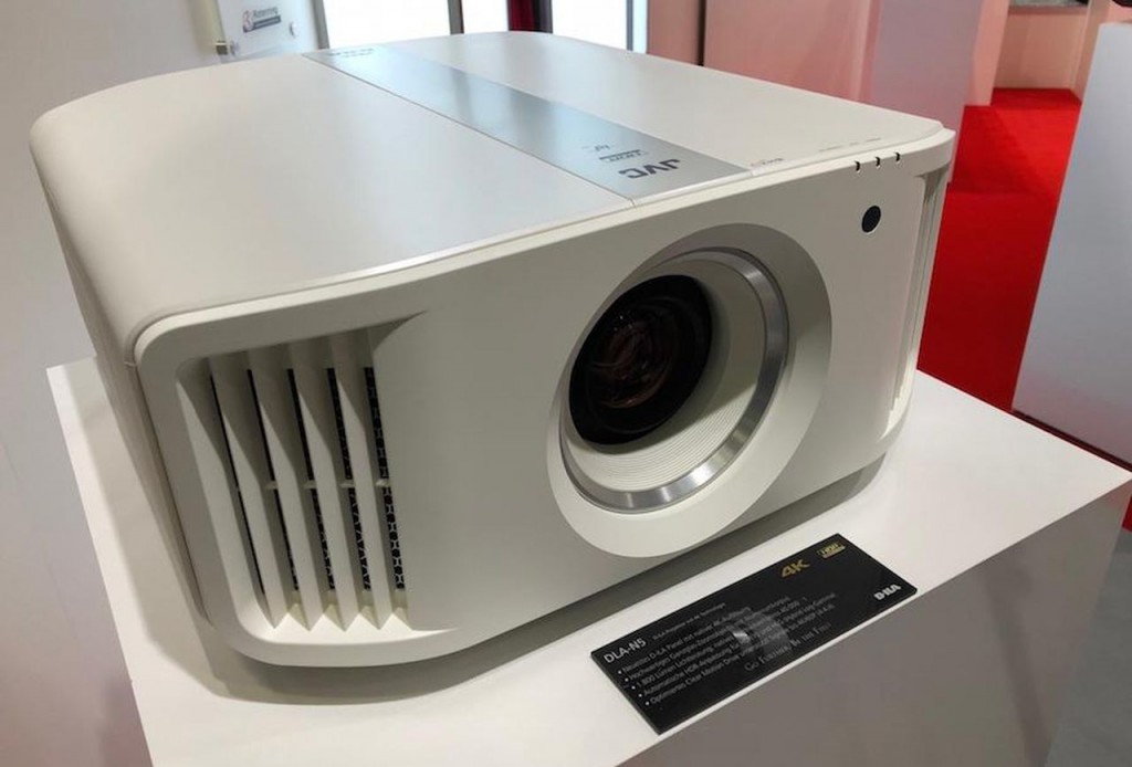One of JVC’s newest native 4K home theatre projectors, the JVC N5