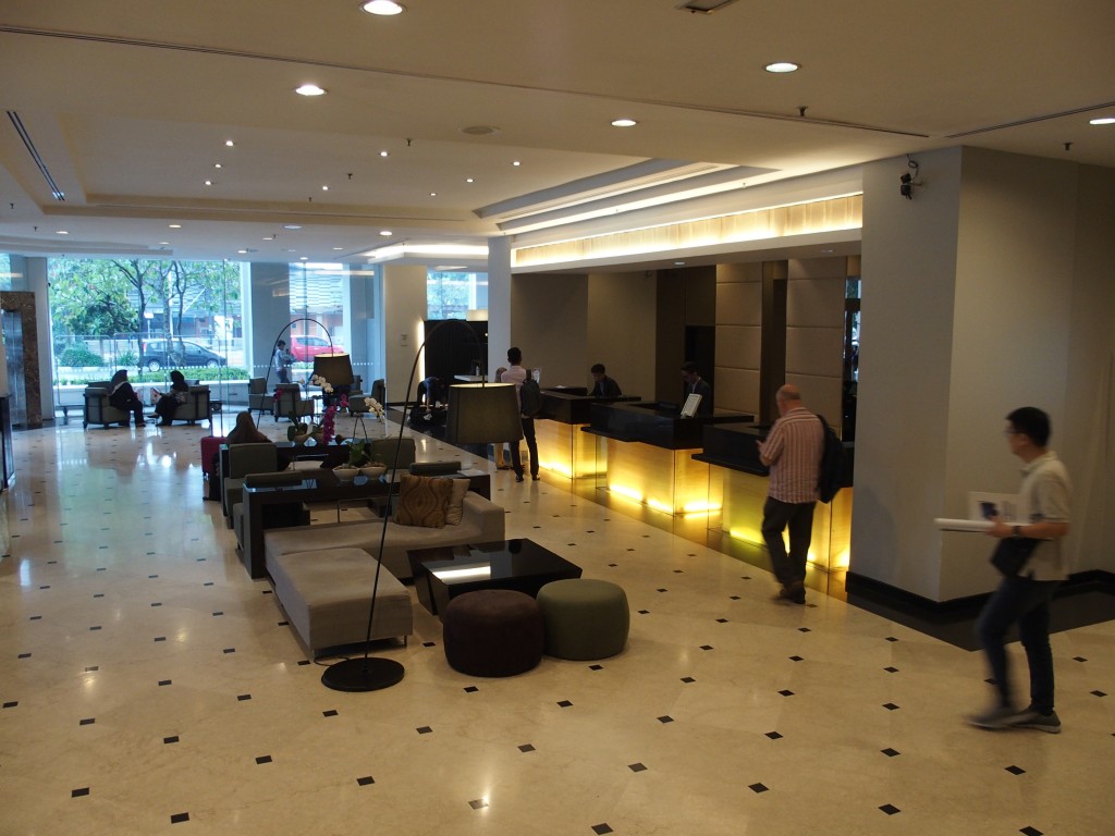 The lobby of Vistana Hotel.