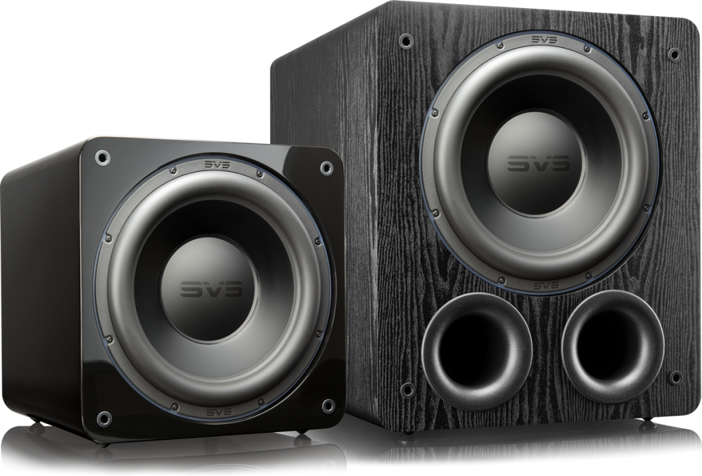 The new SVS 3000 series subwoofers.
