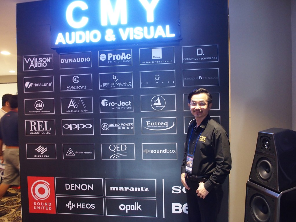John Yew, boss of CMY Audio & Visual