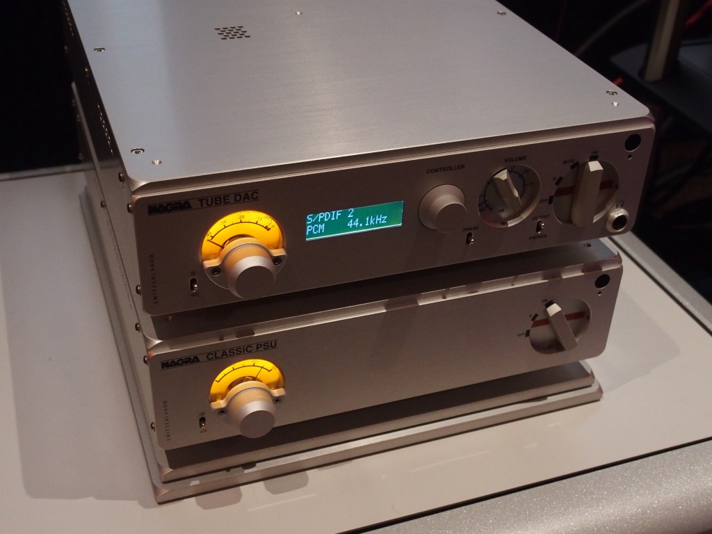 The Nagra Tube DAC and power supply.