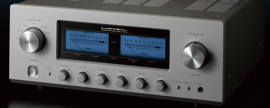 The Luxman L-505uXII integrated amp is a 100-watter.