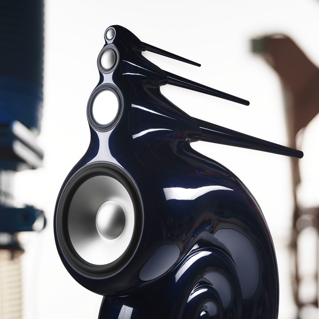 Bowers and Wilkins' flagship speaker Nautilus.