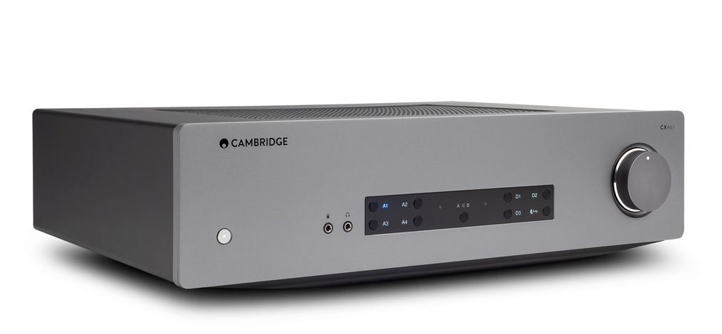 The CAmbridge Audio CXA61 60-watter integrated amplifier.