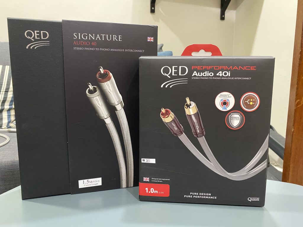 The Signature Audio 40 and Performance Audio 40i from QED