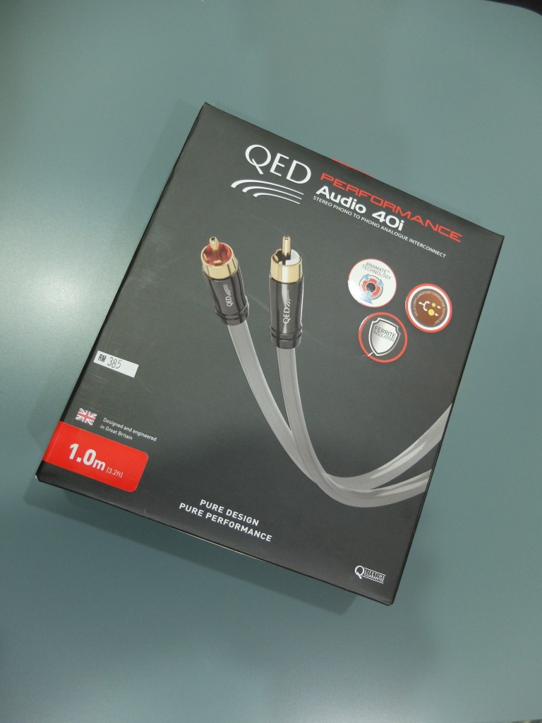 The packaging on the Performance Audio 40i look akin to cables of premium pedigree
