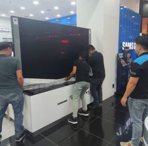 98-inch Samsung 8K QLED TV on sale at huge discount at Hoe Huat - 0