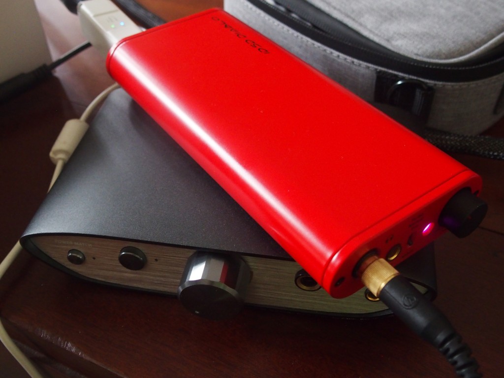 The iFi iDSD Diablo comes in Ferrari red and sounds as striking as it looks.
